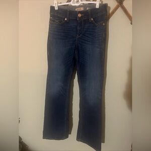 Ariat Women's Dark Blue Mid Rise Boot Cut Jeans